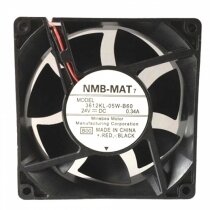 NMB-MAT 3612KL-05W-B60 DC 24V 0.34A 2 Wires / 3 Wires / 4 Wires Axial Cooling Fan