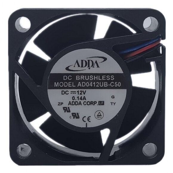ADDA AD0412UB-C50 12V 0.14A 4020 DC Brushless Axial Cooling Fan