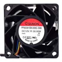 Sunon PF60381BX-000C-S99 DC 12V 30.00W 6038 Axial Cooling Fan