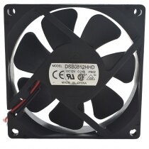 Delta DSB0812HHD DC 12V 0.24A 8020 Axial Cooling Fan