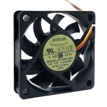 EVERFLOW R126015BH DC 12V 0.30AMP 6015 Axial Cooling Fan