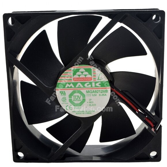 MAGIC MGA9212HB DC 12V 0.25A 9025 Axial Cooling Fan