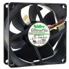 Nidec UltraFlo T80T12MS1A7-57 DC 12V 0.30A 8025 Axial Cooling Fan