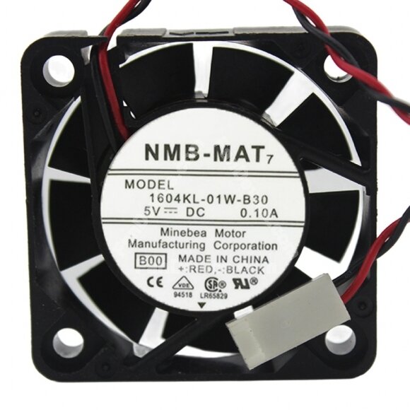 NMB-MAT 1604KL-01W-B30 DC 5V 0.10A 4010 Axial Cooling Fan