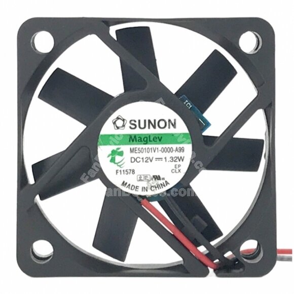 Sunon ME50101V1-0000-A99 DC 12V 1.32W 5010 Axial Cooling Fan
