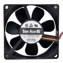 Sanyo Denki San Ace 80 109R0812H401 DC 12V 0.13A 8025 Axial Cooling Fan