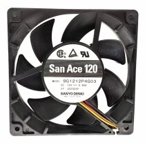 Sanyo Denki San Ace 120 9G1212P4G03 DC 12V 0.9A 12025 Axial Cooling Fan