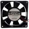 Sanyo Denki DC Petit Ace 25 109P0840H4031 DC 40V 0.05A 2 Wires Axial Cooling Fan