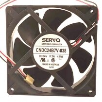Servo CNDC24B7V-380 DC 24V 0.2A 4.8W 12038 Axial Cooling Fan