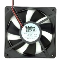 Nidec D12T-24PG DC 24V 0.16A 2 Wires / 3 Wires Axial Cooling Fan