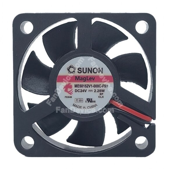 Sunon Maglev ME50152V1-000C-F99 DC 24V 2.28W 5015 Axial Cooling Fan