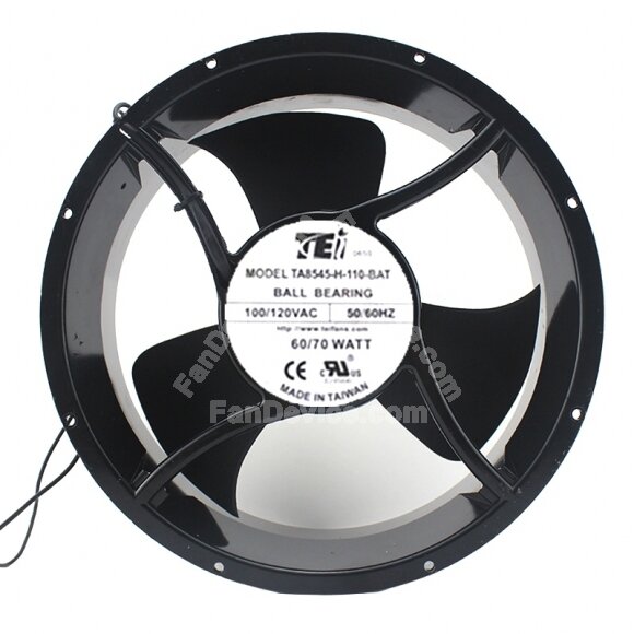 TEI TA8545-H-110-BAT AC 100/120V 60/70W 25489 Ball Bearing Axial Cooling Fan