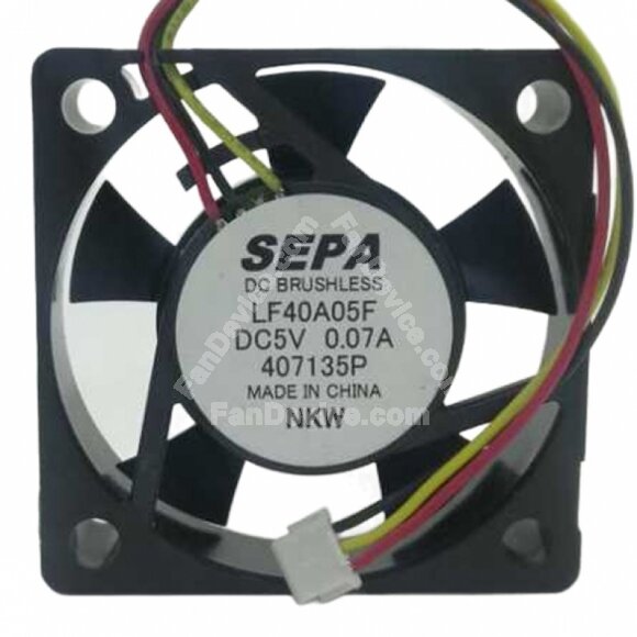 SEPA LF40A05F DC 5V 0.07A 4010 Axial Brushless Cooling Fan