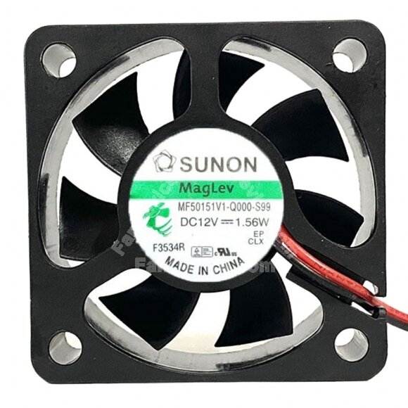Sunon Maglev MF50151V1-Q000-S99 DC 12V 1.56W 5015 Axial Cooling Fan