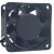 LITIG QC-D6038B12H DC 12V 0.8A 2 Wires Brushless Axial Cooling Fan