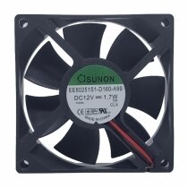 Sunon EE80251S1-D160-A99 DC 12V 1.7W 2 Wires / 3 Wires Axial Cooling Fan