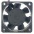 MECHATRONICS F6025E24B RS DC 24V 0.125A 2 Wires Ball Bearing Axial Cooling Fan