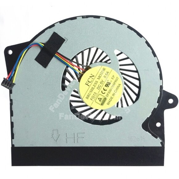 FCN DFS501105PR0T FG13 DC 5V 0.5A Brushless Laptop Cooling Fan