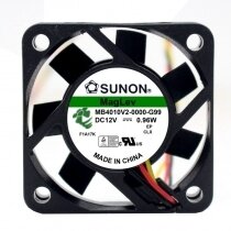 Sunon MB40101V2-0000-G99 DC 12V 0.96W 2 Wires / 3 Wires Axial Cooling Fan