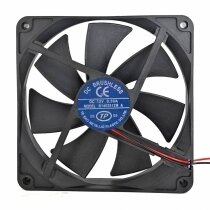 TP B1402512M DC 12V 0.30A 2 Wires Axial Cooling Fan