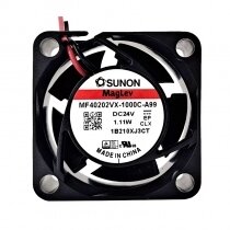 Sunon MF40202VX-1000C-A99 DC 24V 1.11W 2 Wires Axial Cooling Fan