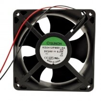 SUNON KD2412PMB1-6A GN DC 24V 6.2W 2 Wires Axial Cooling Fan