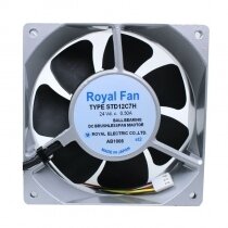 Royal Fan STD12C7H DC 24V 0.3A 3 Wires Axial Cooling Fan