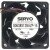 Servo G0638D12BAZP-15 12V 1.66A 4 Wires Axial Cooling Fan