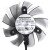 Foxconn PVA080E12R-P12-ED 12V 0.50A 4 Wires DC Brushless Axial Fan