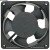 TOPCOOL GL12038HB2 220/240V 0.12A 21W Ball Bearing Axial Fan