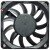 DWPH EFS-07A12H 12V 0.30A DC Brushless Axial Cooling Fan