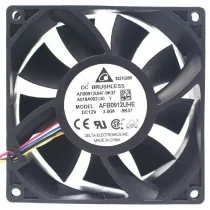 Delta AFB0912UHE 12V 3.00A 4 Wires DC Brushless Axial Fan