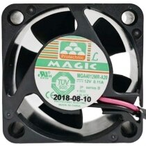 Magic MGA4012MR-A20 12V 0.11A 2 Wires Axial Cooling Fan