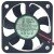 YOUNGLIN DFB501012L 12V 0.7W 2 Wires Axial Cooling Fan