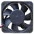 Protechnic MGA4012SB-O10 12V 0.06A 2 Wires Axial Cooling Fan