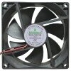 SANONDA KF8025HBL 100V-240V 0.10AMP 2 Wires Cooling Fan