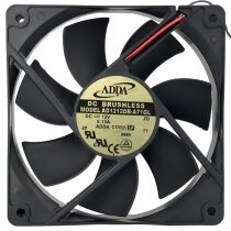 ADDA AD1212DB-A71GL 12V 0.13A 2 Wires Axial Cooling Fan