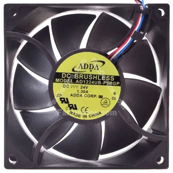 ADDA AD1224UB-F9BGP 24V 1.30A 2 / 3 / 4 Wires Cooling Fan