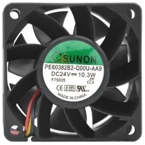 Sunon PE60382B2-Q00U-AA9 24V 10.3W 2 / 3 Wires Cooling Fan