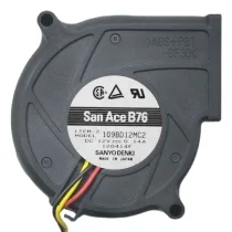 Sanyo 109BD12MC2 12V 0.14A 3 Wires Blower Cooling Fan