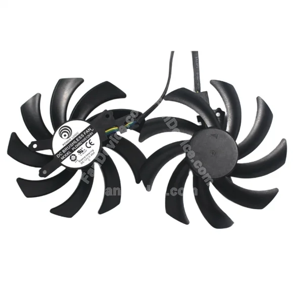 PowerLogic PLD09210S12HH 12V 0.40A Sleeve Bearing Cooling Fan