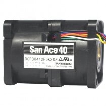 Sanyo 9CRB0412P5K203 12V 0.96A 8 Wires Axial Cooling Fan