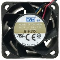 AVC DBTD0428B2H 12V 0.52A 4 Wires Ball Bearing Cooling Fan