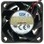 AVC DBTD0428B2H 12V 0.52A 4 Wires Ball Bearing Cooling Fan