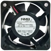 NMB 2410SB-04W-B59 12V 0.20A 3 Wires Axial Cooling Fan