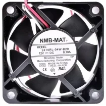 NMB-MAT 2410RL-04W-B29 DC 12V 0.10A 3 Wires Axial Cooling Fan