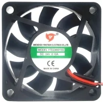 YINGTIAN YTD246015B DC 24V 0.10A 2 Wires Axial Cooling Fan