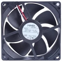 NMB 09225SA-12L-AT DC 12V 0.13A 3 Wires Axial Cooling Fan