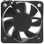 ADDA AD5012UB-C71 12V 0.30A DC Brushless 2 Wires Axial Cooling Fan