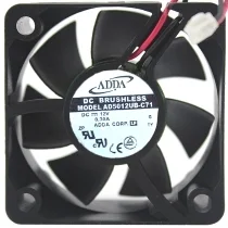 ADDA AD5012UB-C71 12V 0.30A DC Brushless 2 Wires Axial Cooling Fan